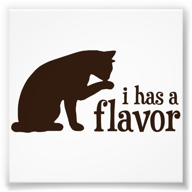 Impression Photo i a une saveur Kitty Cat (Devant)