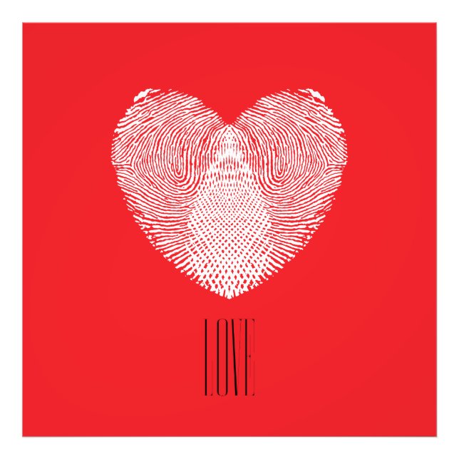 Impression Photo Identity of Love (Devant)