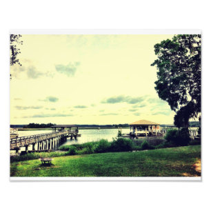 Impression Photo Île d'espoir, la Géorgie