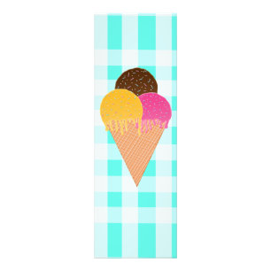Impression Photo Illustration de glace colorée