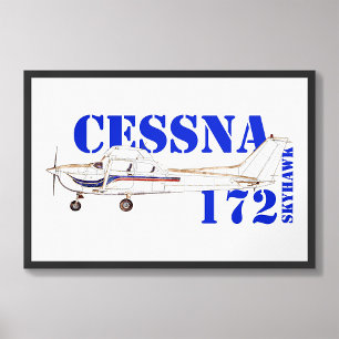 Impression Photo Illustration de la conception de l'avion Cessna 17
