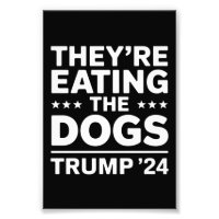 Ils mangent les chiens Débat drôle Citation Trump