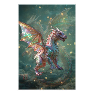 Impression Photo *~* Imaginaire surréaliste Dragon Wall Art 34