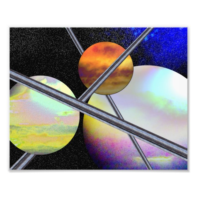 Impression photo Imagined Worlds (Devant)