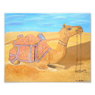 Impression Photo imprimé chameau arabe