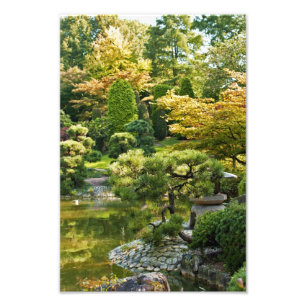 Impression Photo Imprimé de jardin japonais