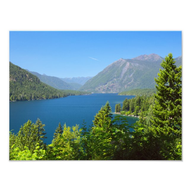 Impression Photo Imprimer Été du lac Cushman (Devant)