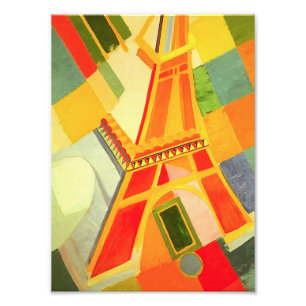 Impression Photo Imprimer Tour Eiffel Robert Delaunay