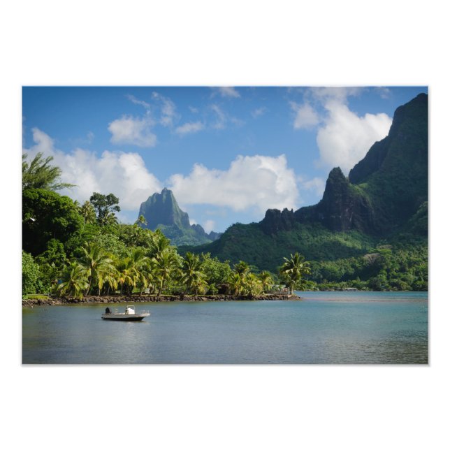 Impression Photo Imprimerie de Cook's Bay, Moorea (Devant)