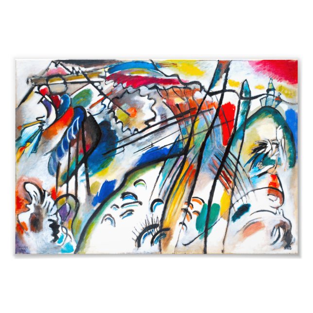 Impression Photo Improvisation Kandinsky 28 (Devant)