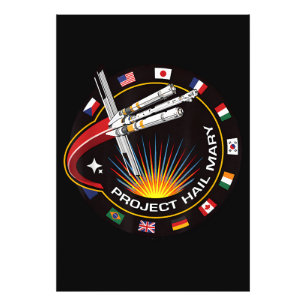 Impression Photo Insigne de mission spatiale