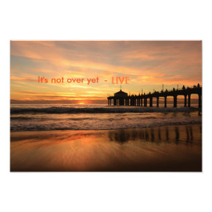 Impression Photo Inspiration du coucher du soleil