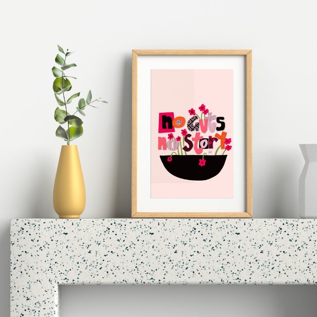 Impression Photo Inspirationnel Lettré à la main Sans Guillemets Sa (Créateur téléchargé)