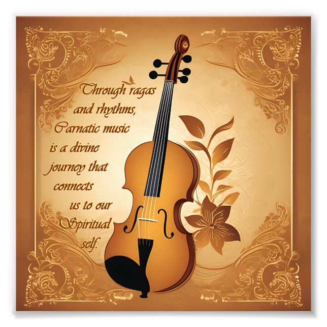 Impression Photo Instrument de musique avec citations Mur pendage (Devant)