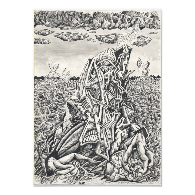 Impression Photo Intimidation, par Brian Benson (Devant)