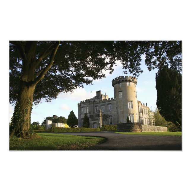 Impression Photo Irlande, entrée côté Dromoland Castle. (Devant)