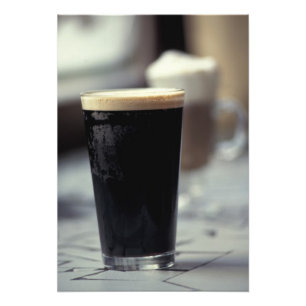 Impression Photo Irlande. Une pinte de stout.