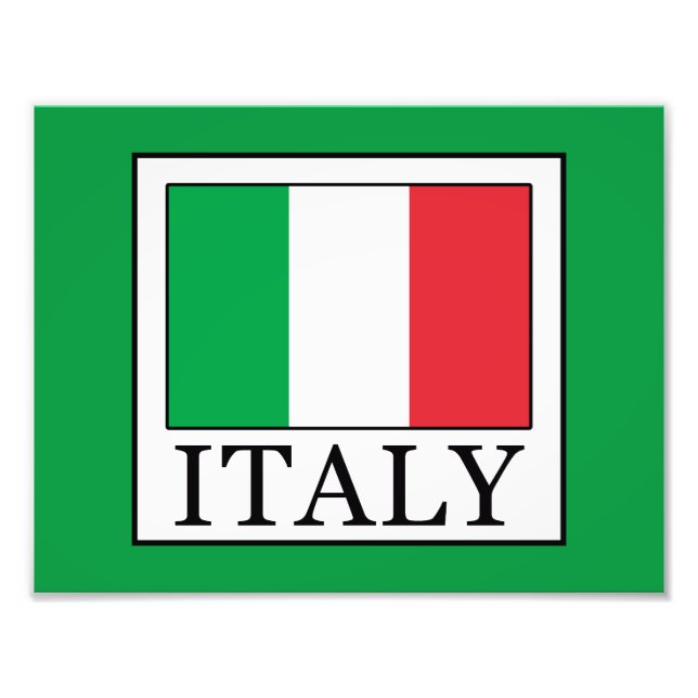 Impression Photo Italie (Devant)