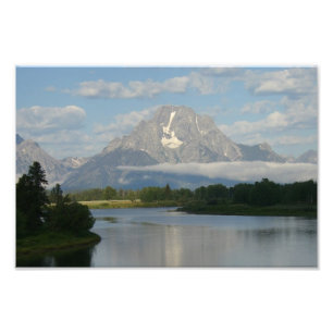Impression Photo Jackson Hole River au parc national de Grand Teton