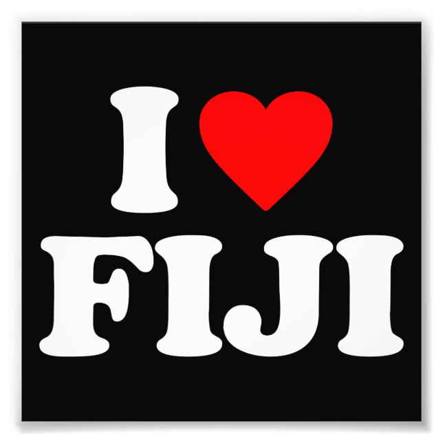 IMPRESSION PHOTO J'AIME FIJI (Devant)