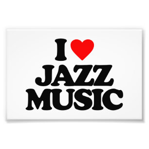 IMPRESSION PHOTO J'AIME LA MUSIQUE JAZZ