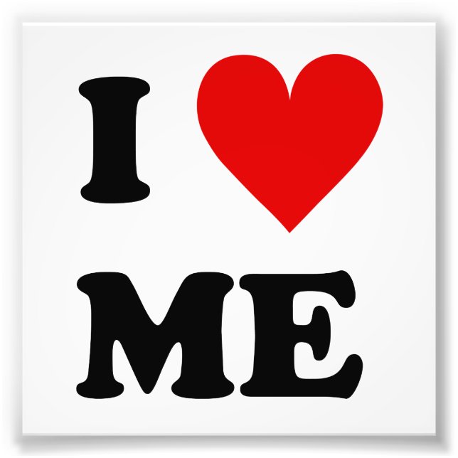 Impression Photo J'Aime Mon Coeur (Devant)