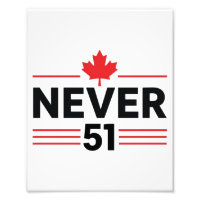 Jamais 51 Drapeau d'État Canada - Fier et patrioti
