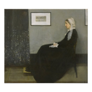 Impression Photo James Abbott Whistler - La mère de Whistler