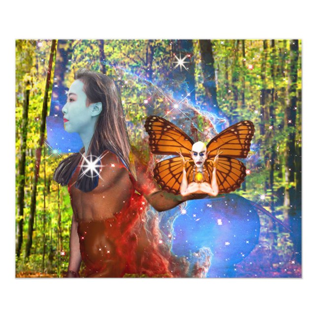 Impression Photo Jardin magique (Devant)