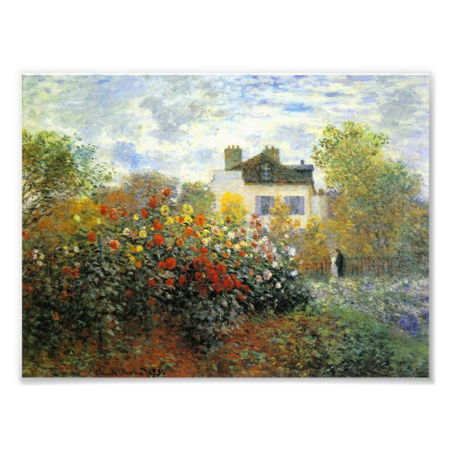 Impression Photo Jardin Rose Monet (Devant)