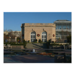 Impression Photo Jardins botaniques à Noël à Washington DC