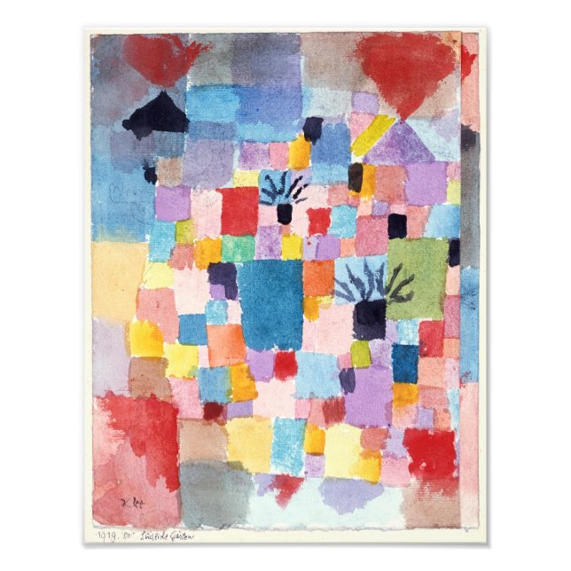 Impression Photo Jardins du Sud | Paul Klee | (Devant)