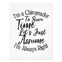 Je suis un chiropraticien pour gagner du temps Sup