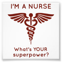 Je suis une infirmière Quelle est VOTRE superpuiss