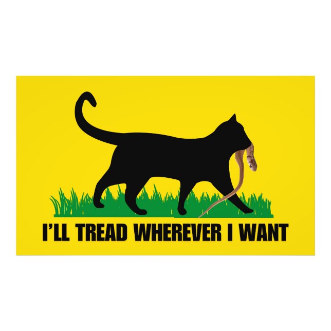 Impression Photo Je vais filer où je veux (Devant)