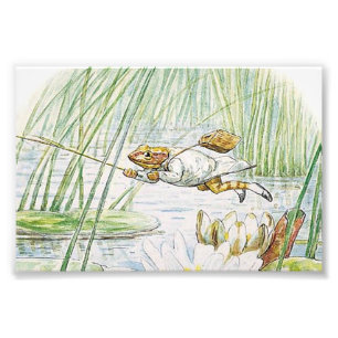 Impression Photo Jeremy Fisher fait un grand bond en avant par Beat