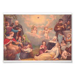 Impression Photo Jésus guérit une histoire biblique