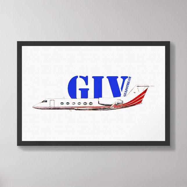 Impression Photo Jet privé Gulfstream IV de luxe (Créateur téléchargé)