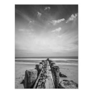 Impression Photo Jetée au rivage de New Jersey