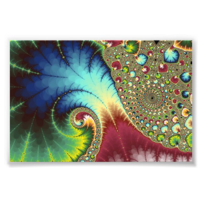 Impression Photo Joanie 50 Fractal Art (Devant)