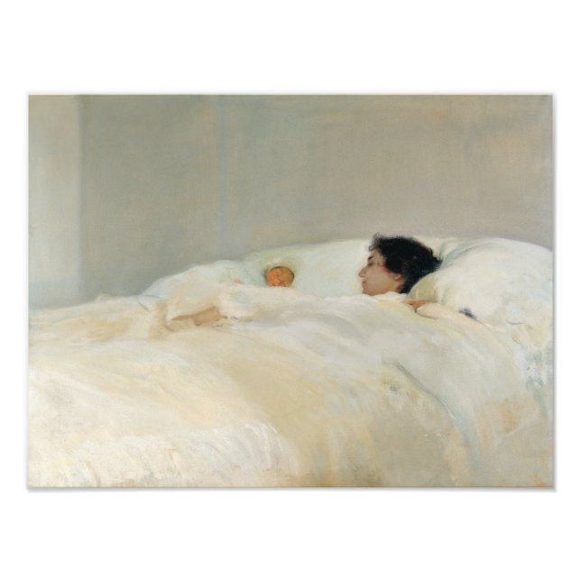 Impression Photo Joaquin Sorolla - Mère (Devant)
