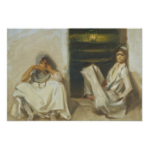 Impression Photo John Singer Sargent - Deux femmes arabes