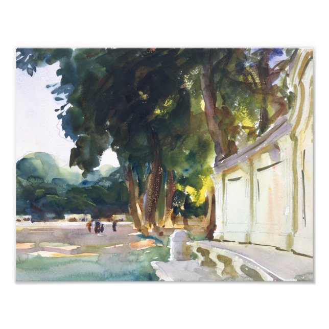 Impression Photo John Singer Sargent - Le midi espagnol, Aranjuez (Devant)