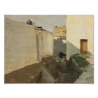 John Singer Sargent - Murs blancs à Sunlight