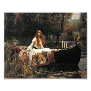 Impression Photo John William Waterhouse La Dame De Shalott