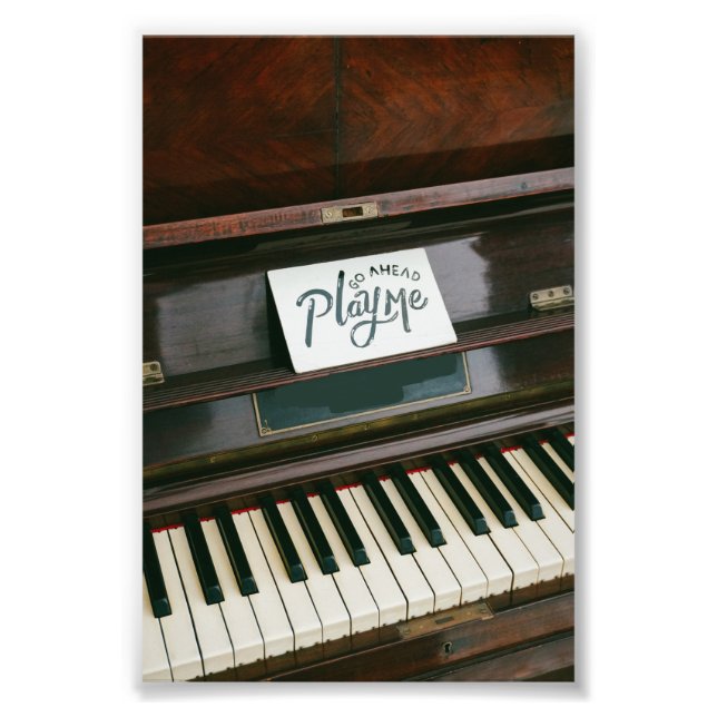 Impression Photo Joli piano (Devant)