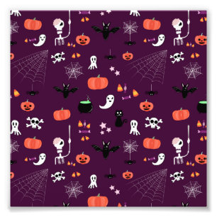 Impression Photo Jolie Art Halloween Effrayant