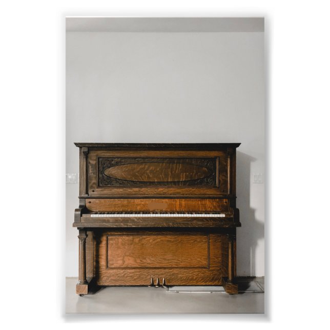 Impression Photo Jolie oeuvre Piano (Devant)