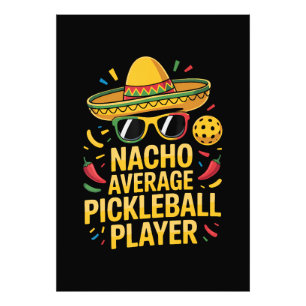 Impression Photo Joueur de pickleball moyen nacho