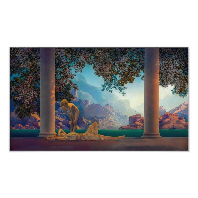 Impression Photo Jour | Maxfield Parrish | (Devant)